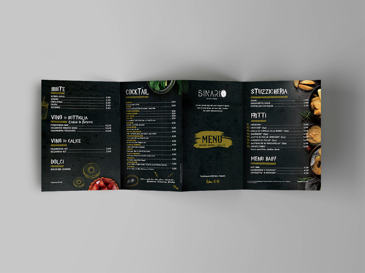 Binario Pub Graphic Design Men
